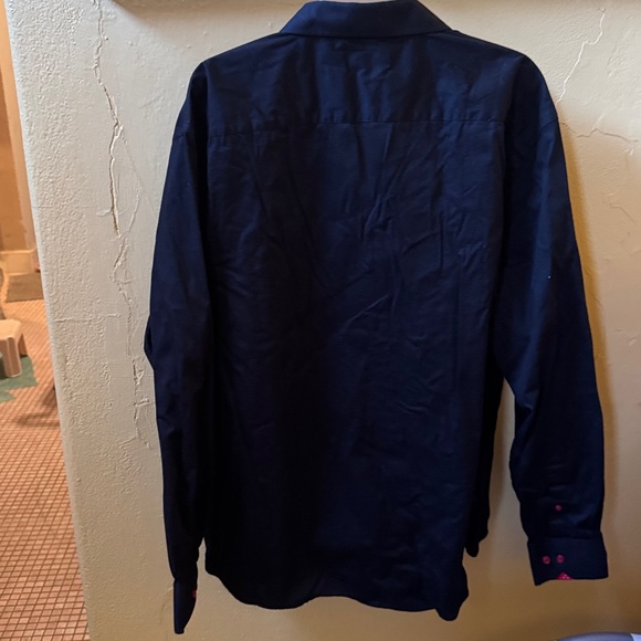 Alex Vando Black & Red Button Up Shirt - Picture 6 of 7